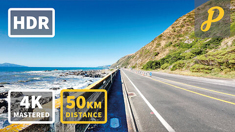 Summer Gravel Cycling Ride 228 - Pauatahanui to Paekakariki - Return | 4K PREVIEW