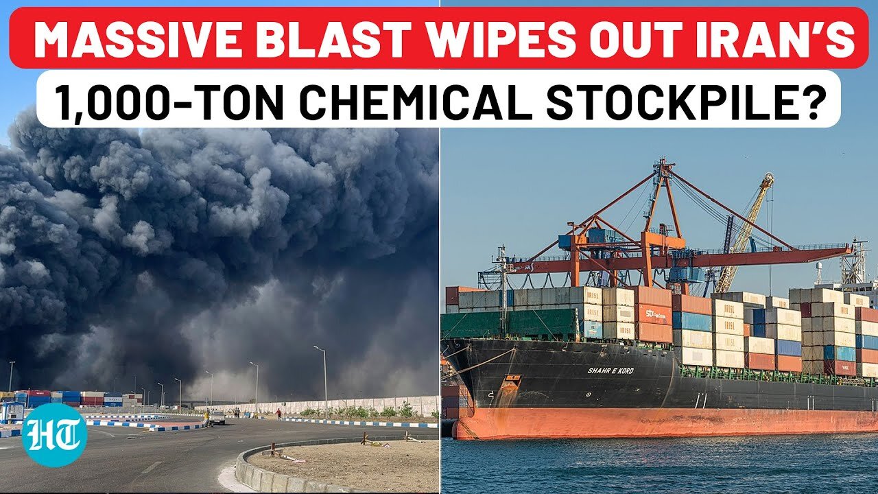 Iran Explosion Update: Tehran's 1,000 Tons of Chemical from China Destroyed in Port Blast? | Israel