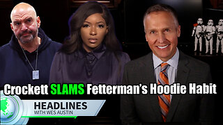 Jasmine Crockett SLAMS John Fetterman’s Hoodie Habit; Trump Deportations May Not Have Defied Order