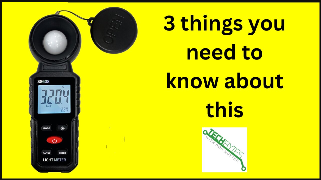 3 Things to know about the Soonkoda Digital Illuminance Light Meter Tester
