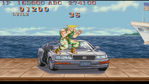 Guile (Bonus Stage Car)