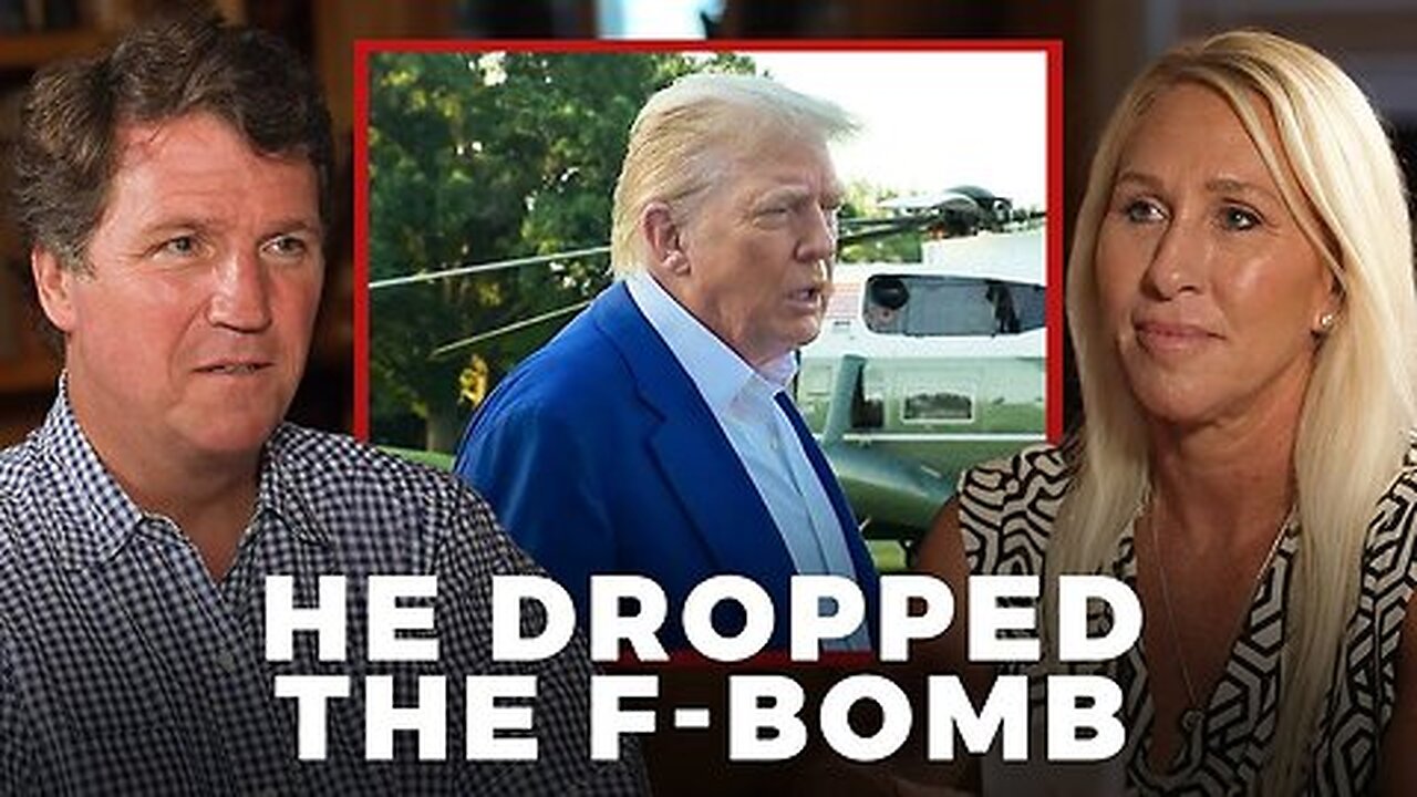 Tucker and MTG React to Trump’s Ceasefire and His Viral F-Bomb Moment