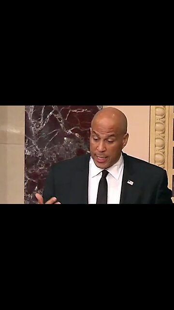 Cory Booker Slams Trump’s Policies in Marathon Senate Floor Speech