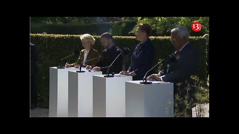 Denmark backs Ukraine's EU membership quest as Zelenskyy meets key European backers