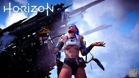 Horizon Zero Dawn: Aloy and the Geyser