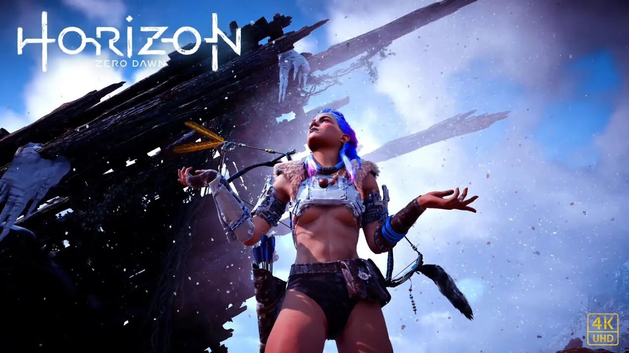 Horizon Zero Dawn: Aloy and the Geyser