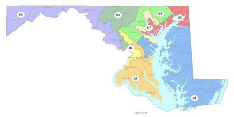 Maryland Congressmen Urge State to Redraw Districts