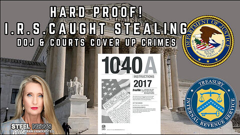 ANN VANDERSTEEL HARD PROOF: IRS CAUGHT STEALING. DOJ / COURTS COVER UP CRIMES