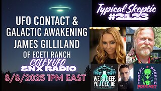 UFO Contact & Galactic Awakening – James Gilliland of ECETI Ranch | TSP x SNX Radio