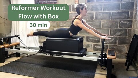 30-Min Intermediate Reformer Pilates Workout (With Box!) 🔥