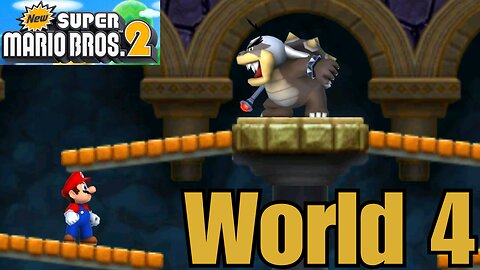 🔥 World 4 Madness! | New Super Mario Bros. 2 Part 5 🍄💰