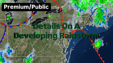 Details On A Developing Rainstorm