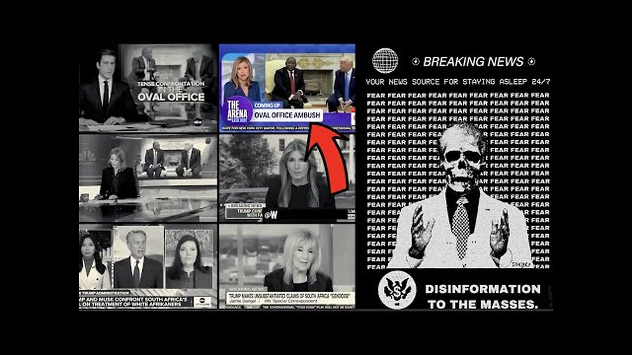 MUST SEE! 100% PROOF THAT THE NEWS IS A 24/7 "AMBUSH" ON YOUR MIND!