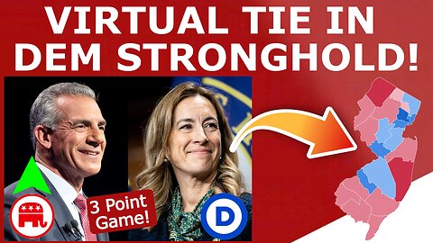 NEW POLL Shows New Jersey Is Now a TOSSUP!