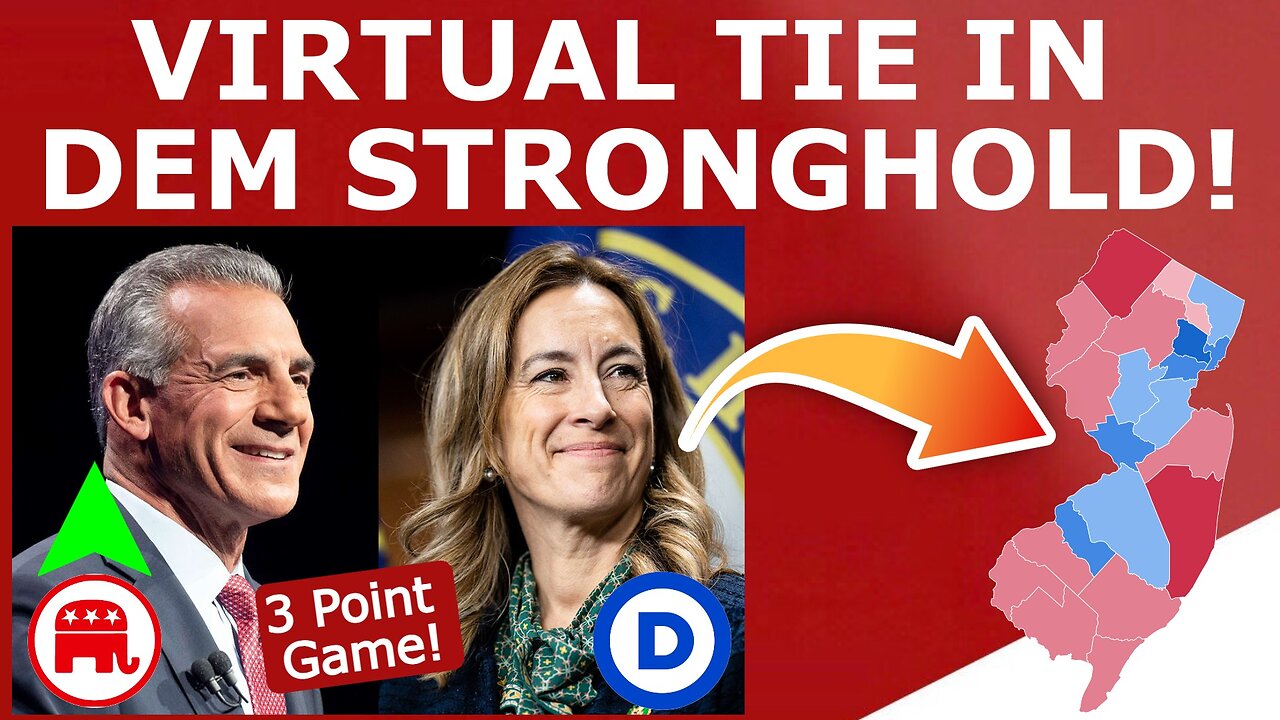 NEW POLL Shows New Jersey Is Now a TOSSUP!