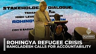 Bangladeshi leader demands justice for Rohingya, ‘safe return’ to Myanmar