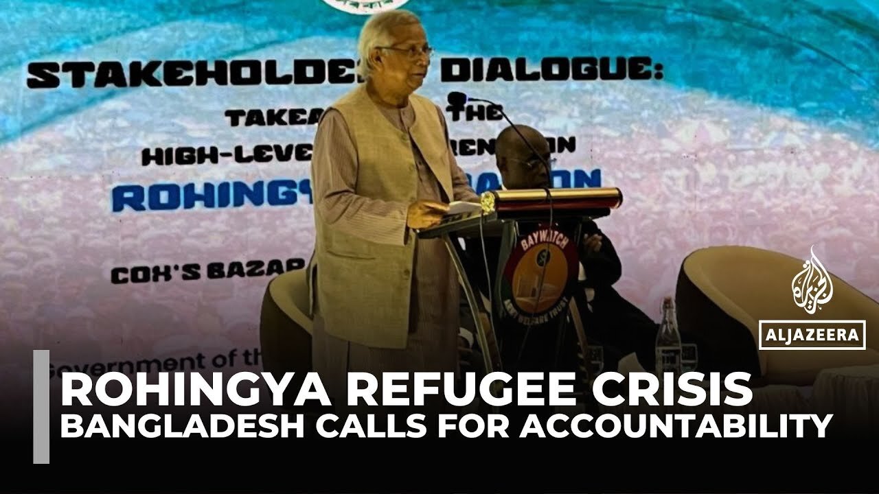 Bangladeshi leader demands justice for Rohingya, ‘safe return’ to Myanmar