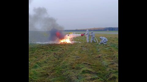 Mogilev Airport conducted a comprehensive emergency rescue flight support drill