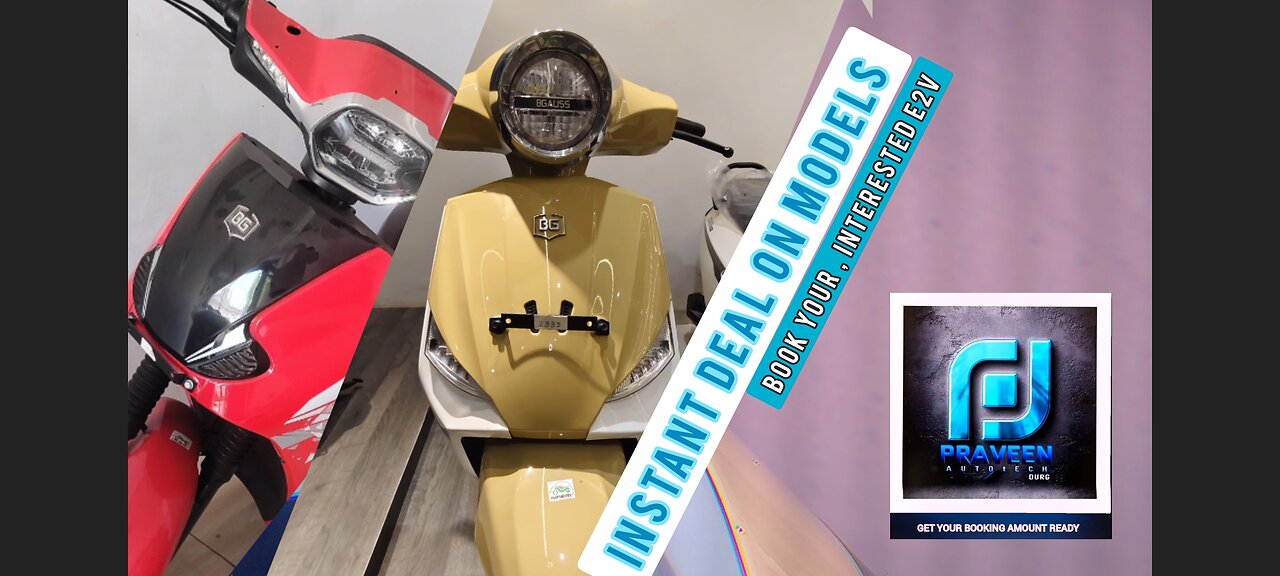 Third Lot First Model | Praveen Autotech Bgauss Durg.