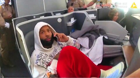 NFL Star Odell Beckham Jr. KICKED OFF Plane! Makes Everyone Deplane - Full Police Bodycam Footage