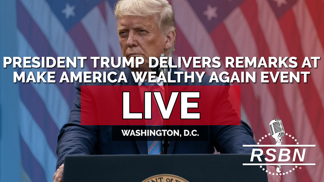 LIVE REPLAY: President Trump to Hold a Make America Wealthy Again Event - 4/2/25