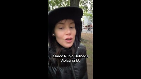 Marco Rubio Defends ICE Snatching Rumeysa Ozturk off the Street