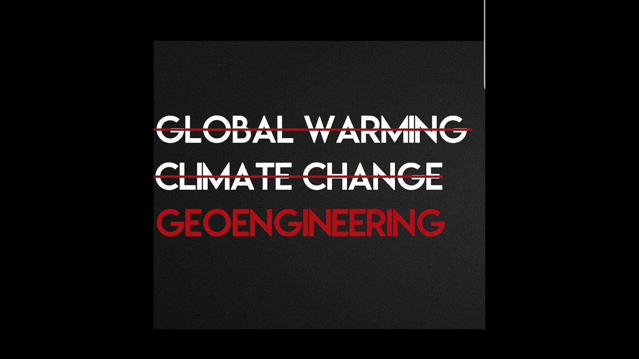 global climate change geoengineering Weather Control & “DIMMING The Sun” aluminum chromium strontium