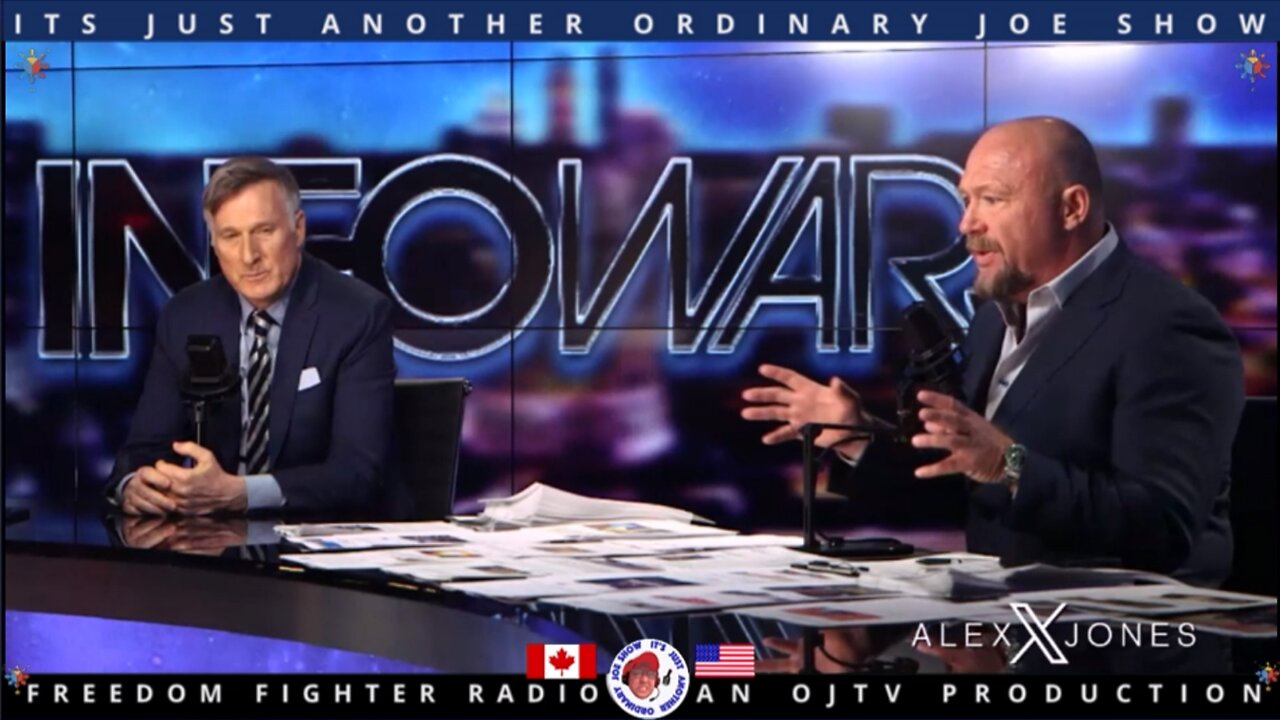 Maxime Bernier on the Alex Jones Show
