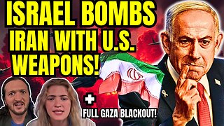 LIVE: Israel Bombs Iran w/ US Weapons + Gaza Blackout!