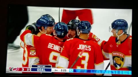 CAR vs FLA - Panthers Tied 3-3
