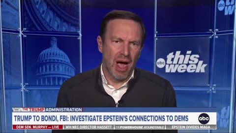 Sen Chris Murphy - Trump Is Implicated In Epstein Files