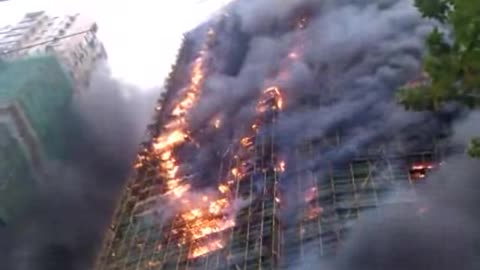 2010 Shanghai Fire Video