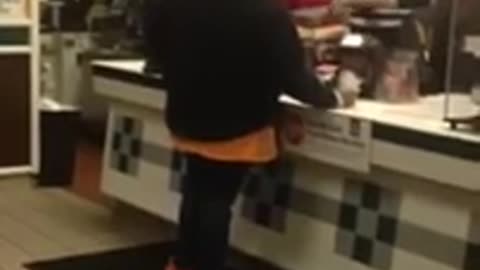 💳 EBT BLACKS FIGHT at McDonald's Over 🍗Sandwich