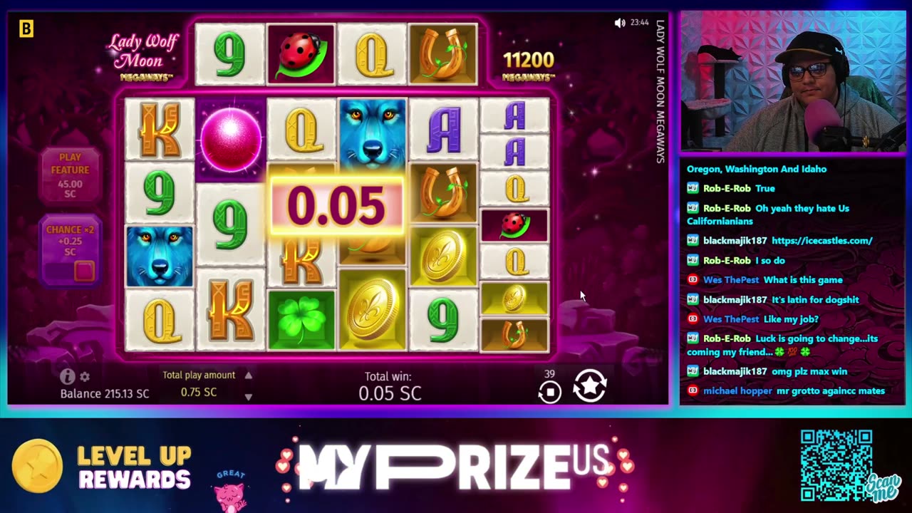 Live On Myprize! You Can Play Along!