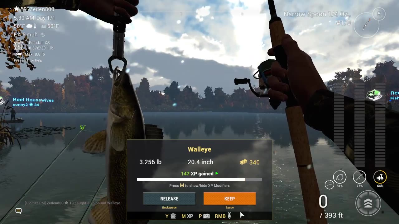 “Catching Walleye with Small Minnows! 🎣 | Fishing Planet Grind”