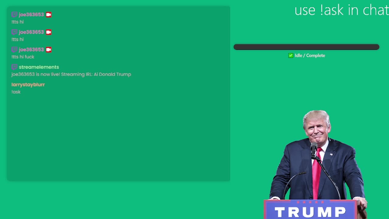AI Donald Trump