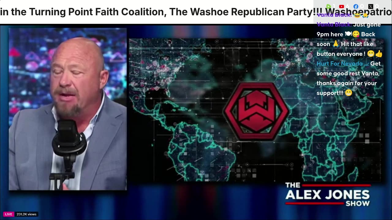 Alex Jones, Info Wars, 09/05/2025