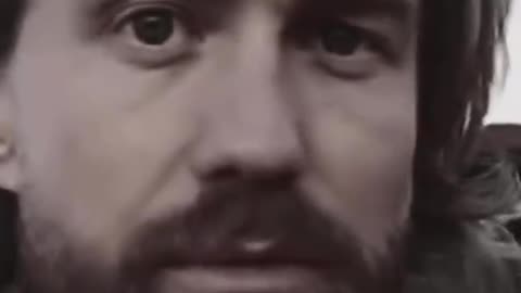 An alone man