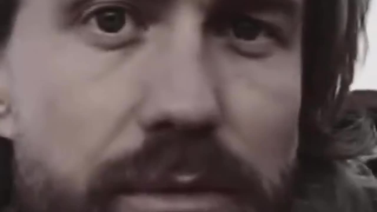 An alone man