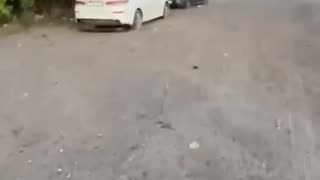🔥☠️ Occupied Tokmak, Zaporizhzhia region.