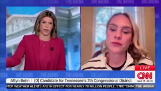 Aftyn Behn Refuses To Tell CNN Whether More Money For Cops Is Good Or Bad