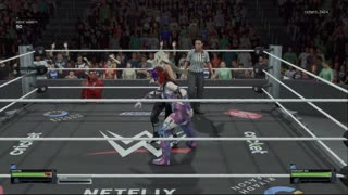wwe 2k25 322 universe Maryse VS Starlight Kid