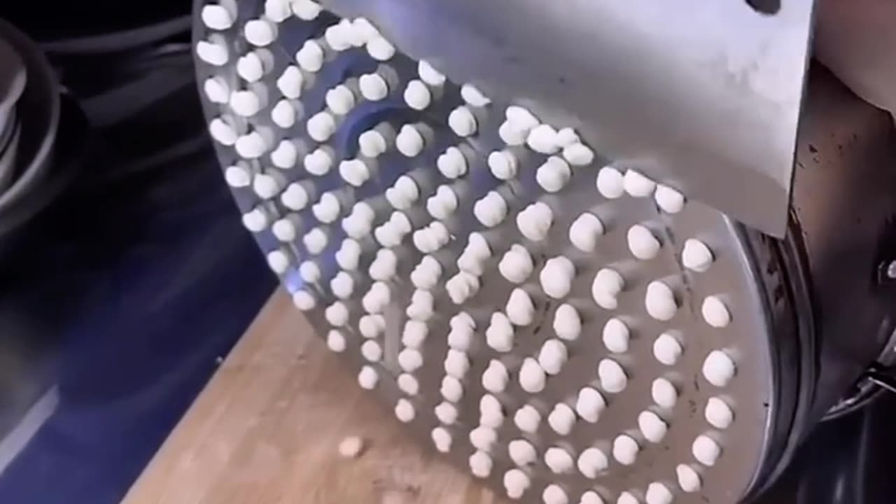 Girl Makes Fruit Salad Fast