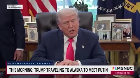 PUTIN shows Donnie not in charge BIG CHANGE ALASKA SUMMIT MEETING