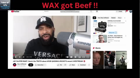 WAX got BEEF (Jay Slater Case)