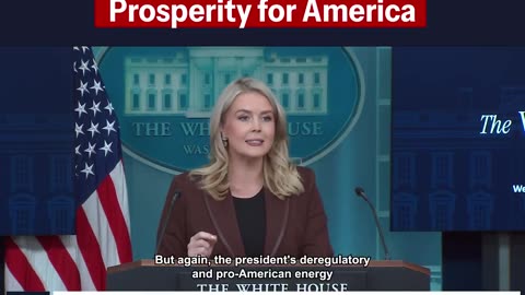 Press Sec: Trump’s Fixing Biden’s Economic Disaster, & there's more to come.