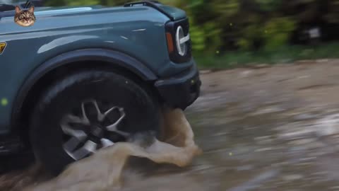 Ford Bronco v Jeep Wrangler v Defender 118 Scale Off road Challenge Diecast Model Cars