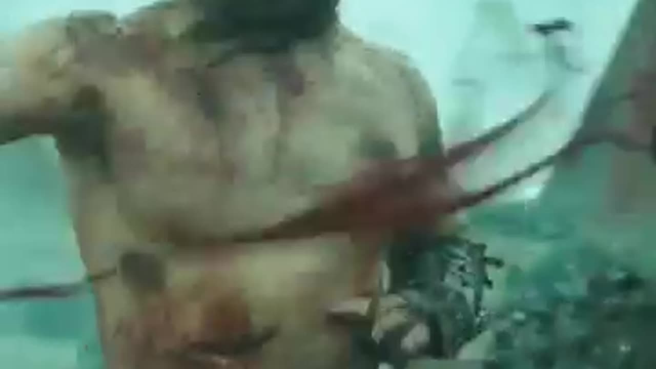 He sacrifice himself to protect his family