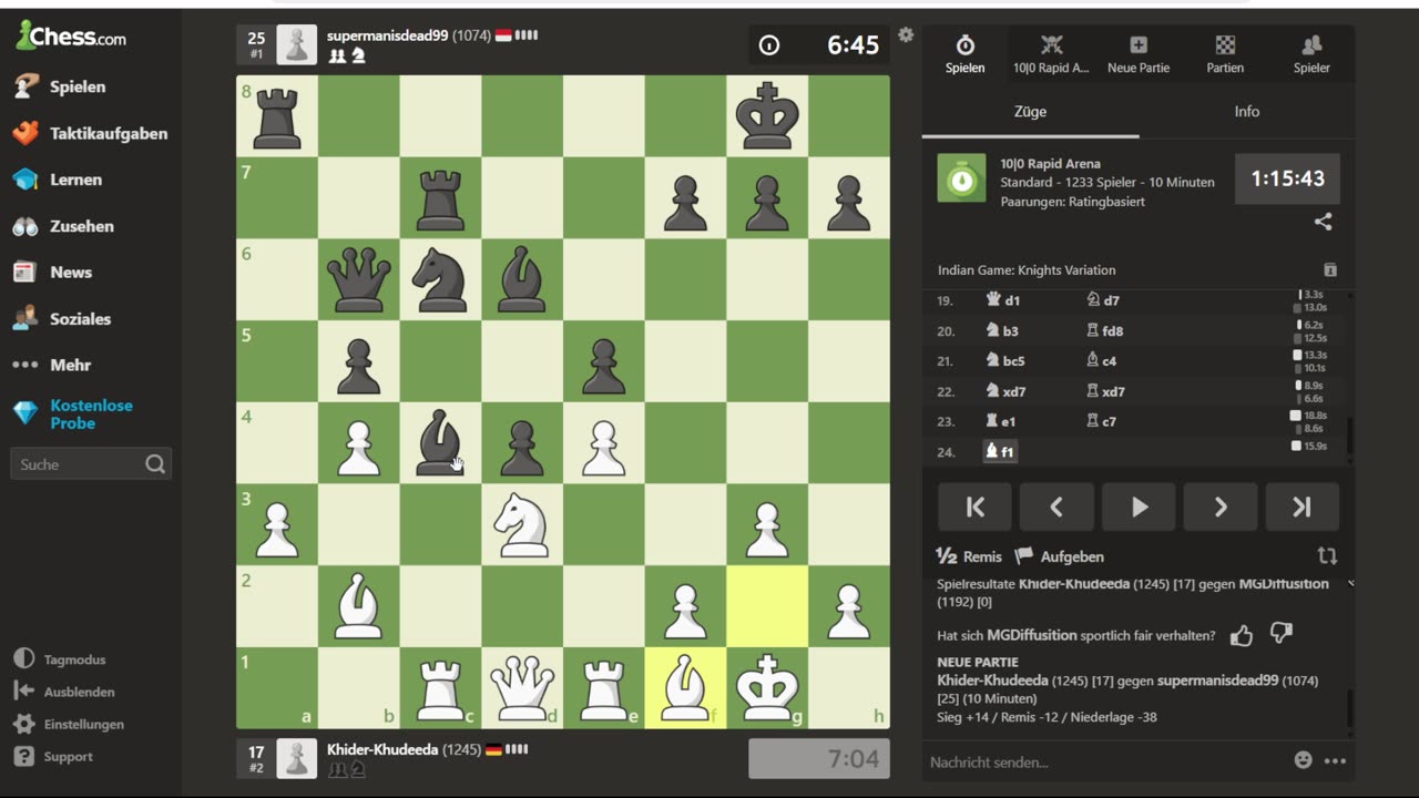 ♟️ Live Chess – Strategy, Tactics & Blitz Games