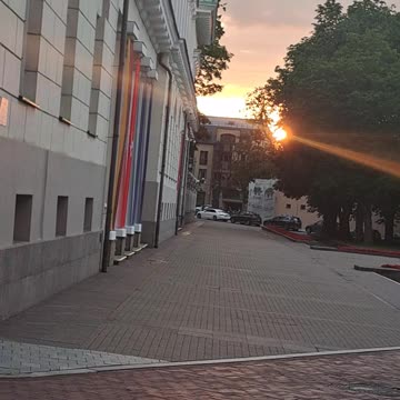 Vilnius Sunset Vibes: Old Town Charm